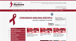 Desktop Screenshot of myelomala.org